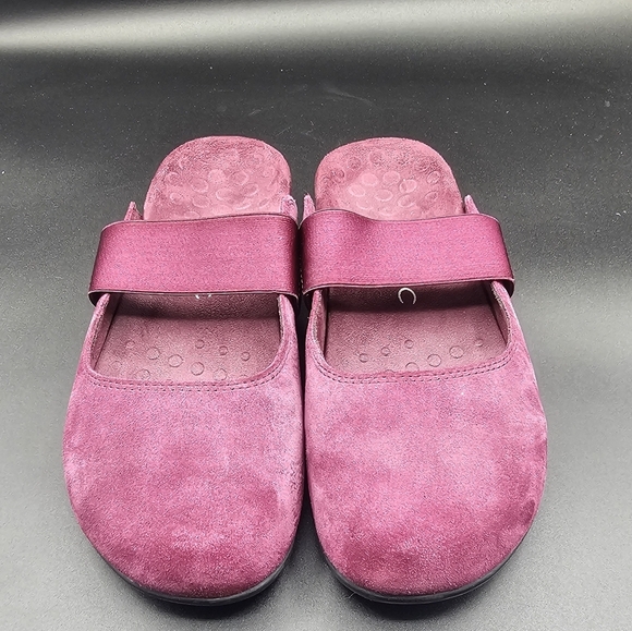 Vionic Laurel Merlot Slip On Slides Clogs - Picture 7 of 9